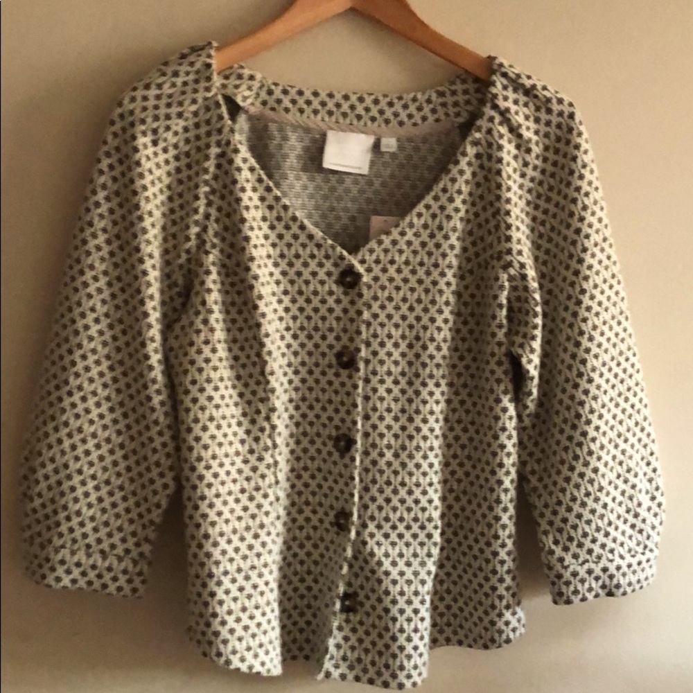 ETTtwa Coralie top button by Anthropologie, Medium (1) - Picture 5 of 15